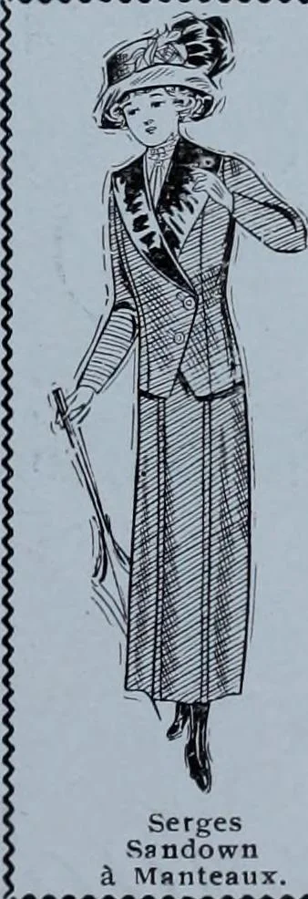 An illustration from Tissus et nouveauts 1912, 1912, leaf 106