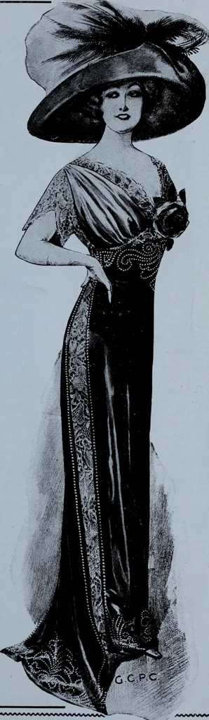 An illustration from Tissus et nouveauts 1912, 1912, leaf 128