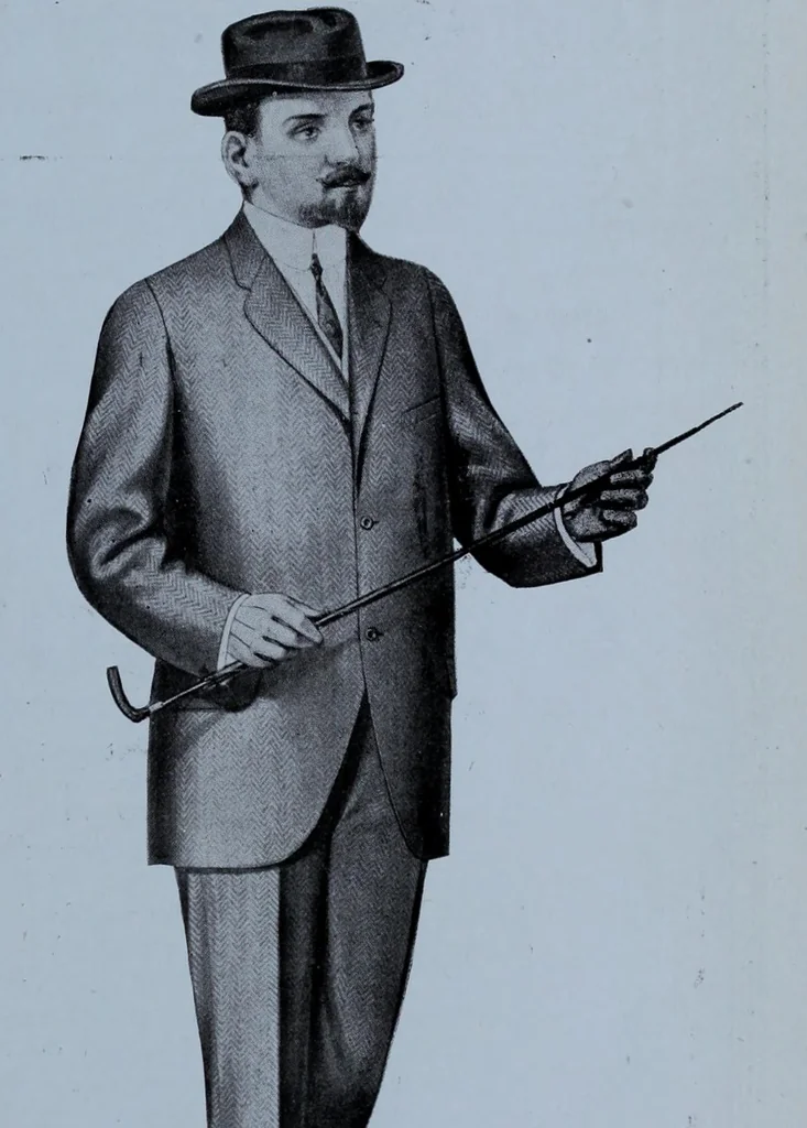 An illustration from Tissus et nouveauts 1912, 1912, leaf 182