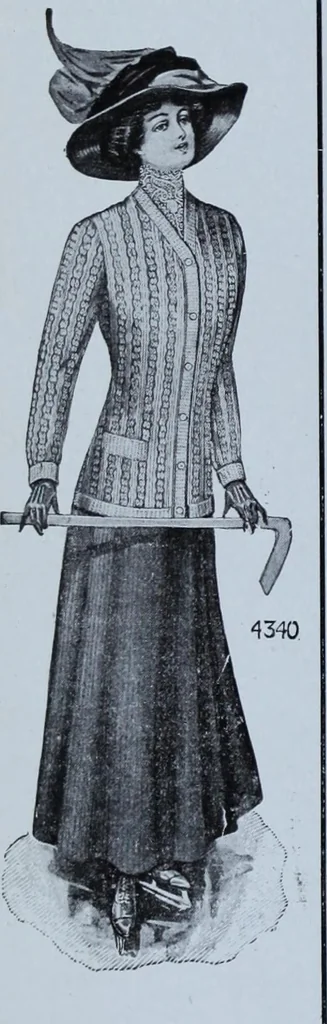 An illustration from Tissus et nouveauts 1912, 1912, leaf 19