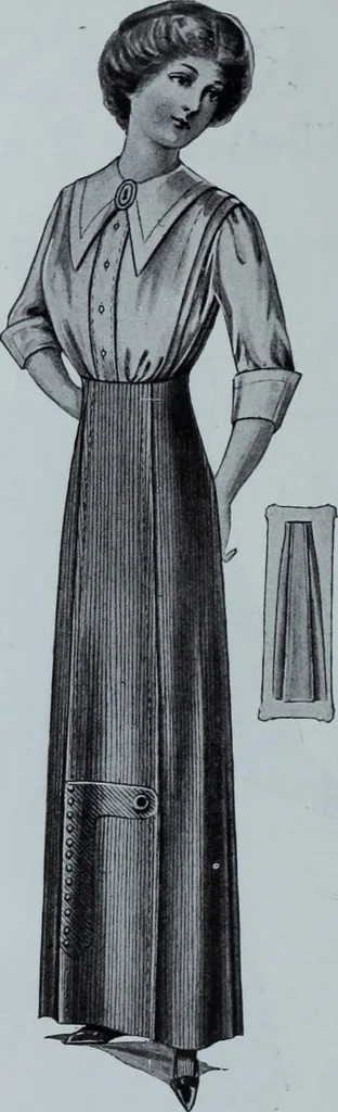 An illustration from Tissus et nouveauts 1912, 1912, leaf 201