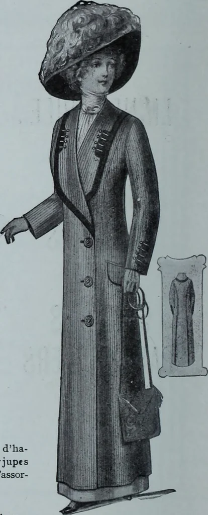 An illustration from Tissus et nouveauts 1912, 1912, leaf 201