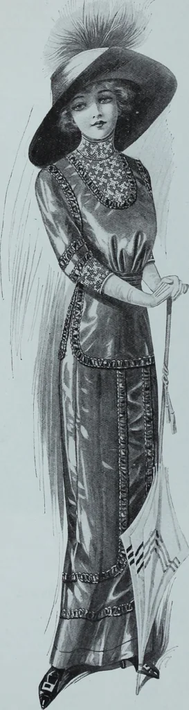 An illustration from Tissus et nouveauts 1912, 1912, leaf 213