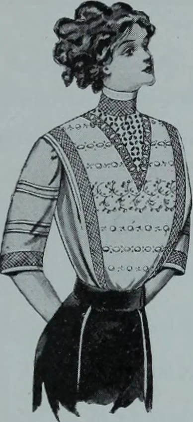 An illustration from Tissus et nouveauts 1912, 1912, leaf 216