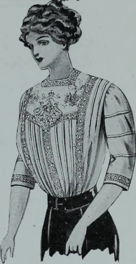 An illustration from Tissus et nouveauts 1912, 1912, leaf 216