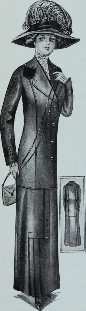 An illustration from Tissus et nouveauts 1912, 1912, leaf 351
