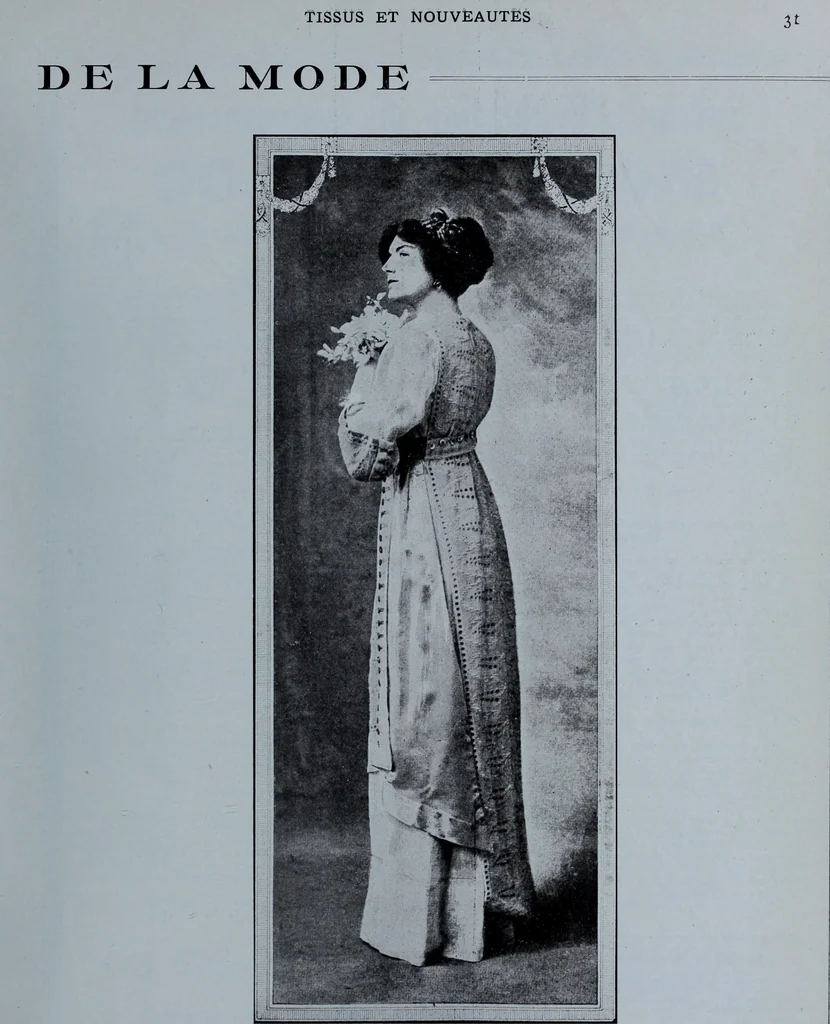 An illustration from Tissus et nouveauts 1912, 1912, leaf 36