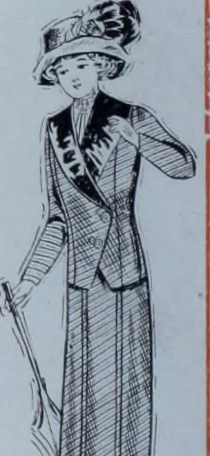 An illustration from Tissus et nouveauts 1912, 1912, leaf 57