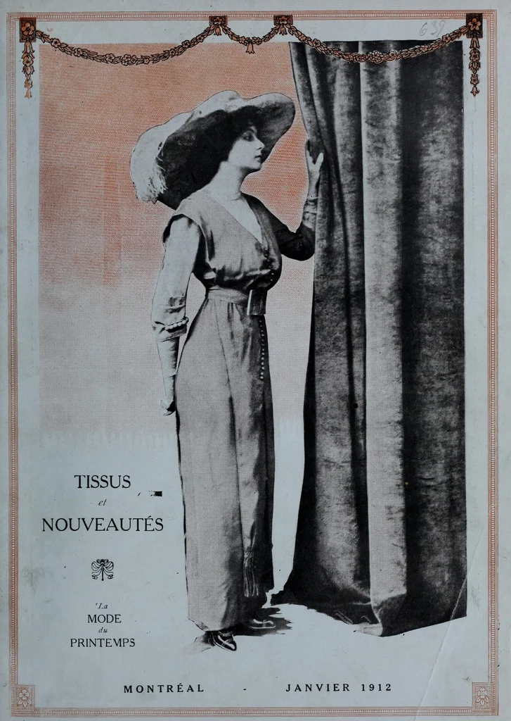 An illustration from Tissus et nouveauts 1912, 1912, leaf 6