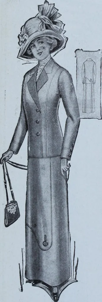 An illustration from Tissus et nouveauts 1912, 1912, leaf 61