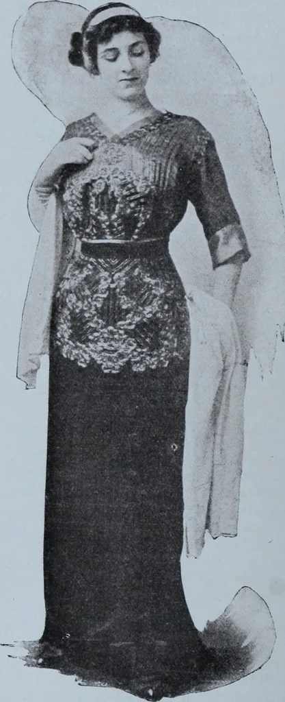 An illustration from Tissus et nouveauts 1912, 1912, leaf 67