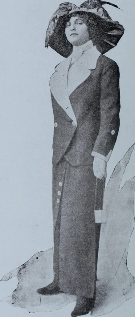 An illustration from Tissus et nouveauts 1912, 1912, leaf 69
