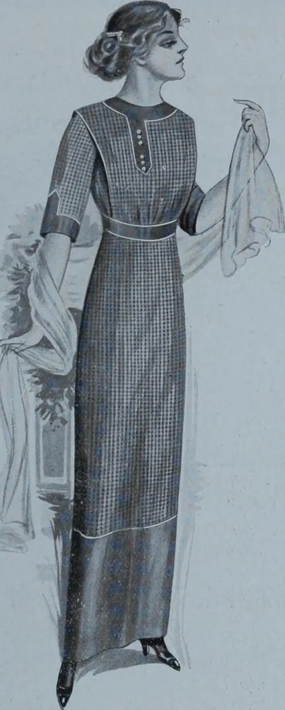 An illustration from Tissus et nouveauts 1912, 1912, leaf 72