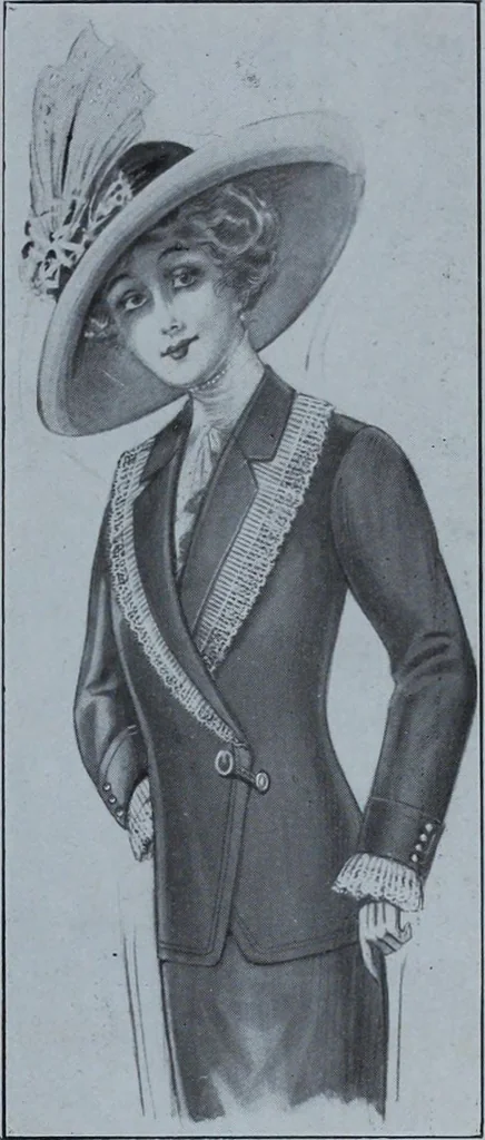 An illustration from Tissus et nouveauts 1912, 1912, leaf 78