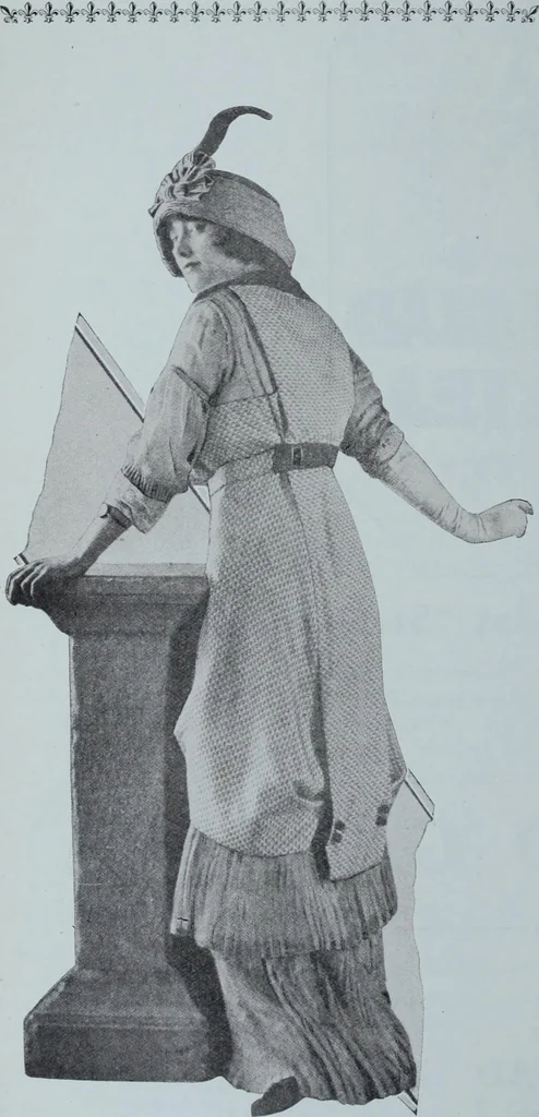 An illustration from Tissus et nouveauts 1913, 1913, leaf 109