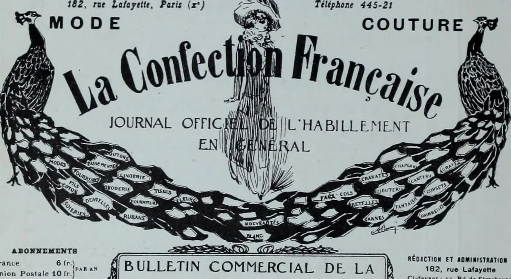 An illustration from Tissus et nouveauts 1913, 1913, leaf 135