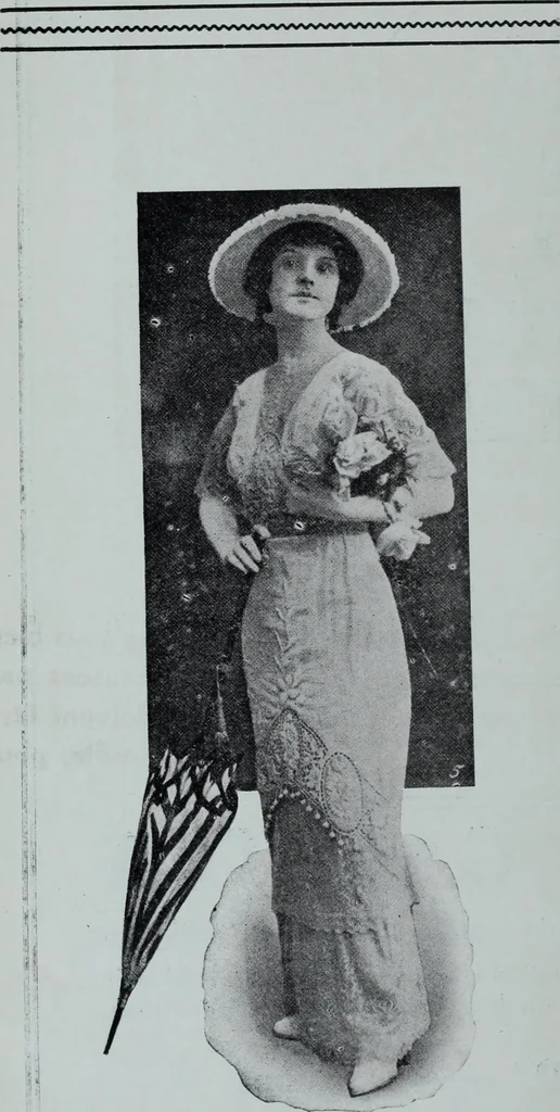 An illustration from Tissus et nouveauts 1913, 1913, leaf 181