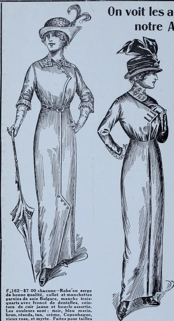 An illustration from Tissus et nouveauts 1913, 1913, leaf 211