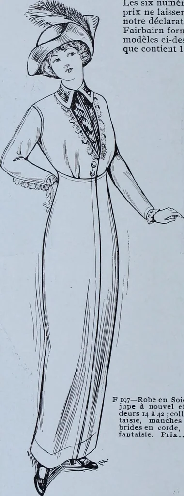 An illustration from Tissus et nouveauts 1913, 1913, leaf 251