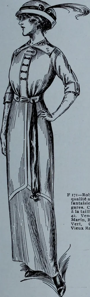 An illustration from Tissus et nouveauts 1913, 1913, leaf 252