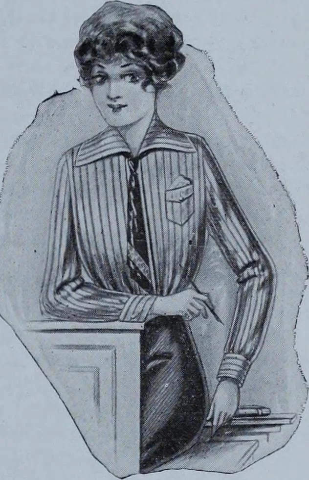An illustration from Tissus et nouveauts 1913, 1913, leaf 254