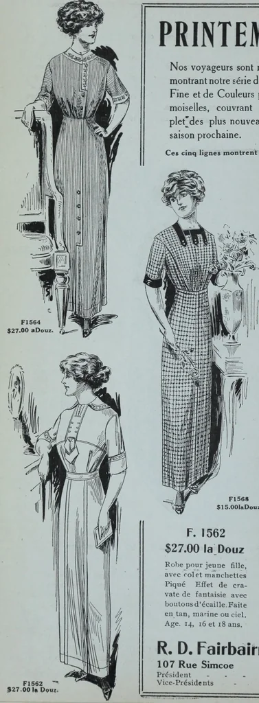 An illustration from Tissus et nouveauts 1913, 1913, leaf 27