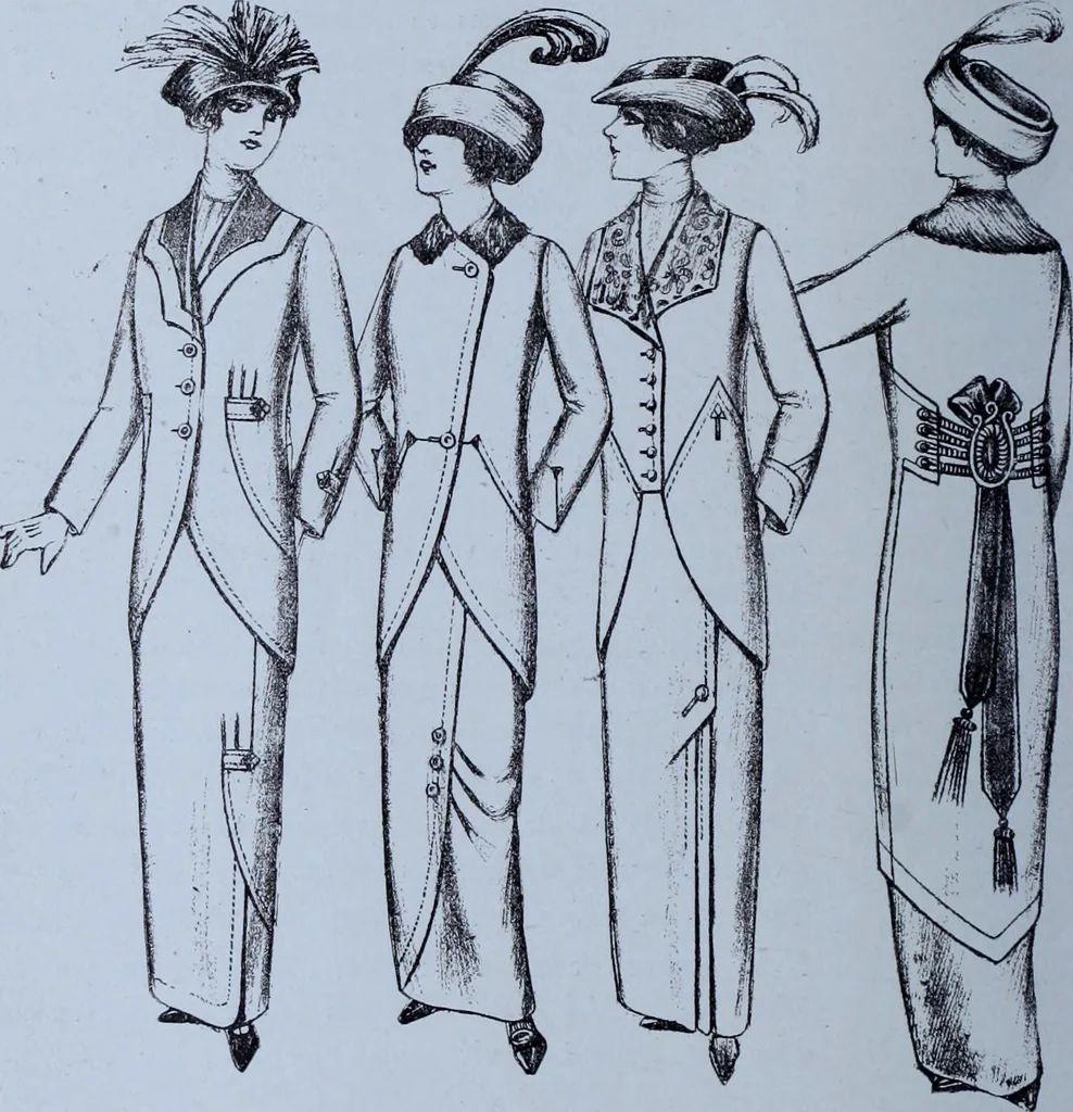An illustration from Tissus et nouveauts 1913, 1913, leaf 317