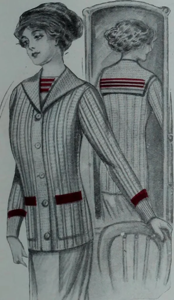 An illustration from Tissus et nouveauts 1913, 1913, leaf 38