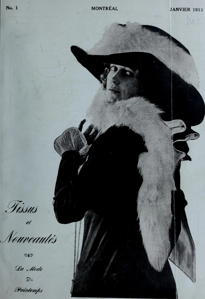 An illustration from Tissus et nouveauts 1913, 1913, leaf 6