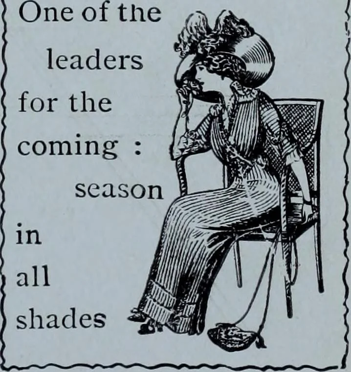 An illustration from Tissus et nouveauts 1913, 1913, leaf 98