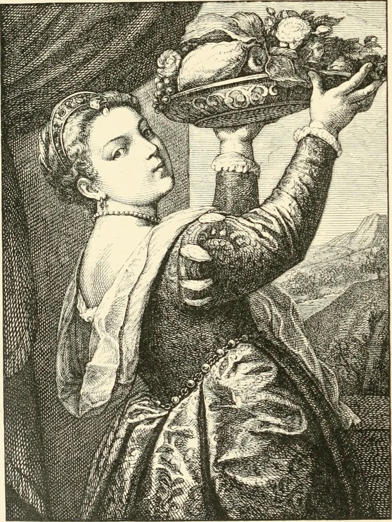 An illustration from Titian : his life and times with some account of his family, chiefly from new and unpublished records, 1877, leaf 9