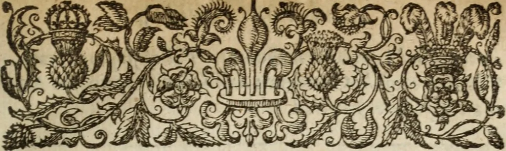 An illustration from Titles of honor, 1614, leaf 38