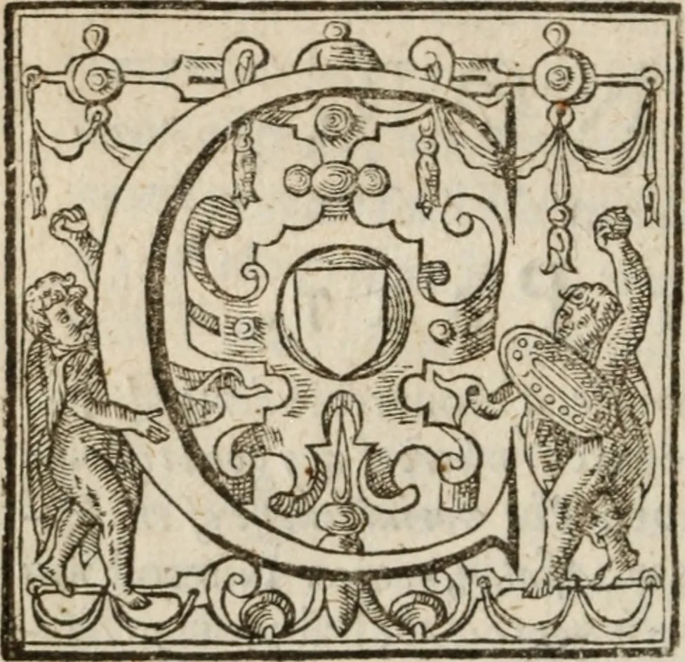 An illustration from Titles of honor, 1614, leaf 39