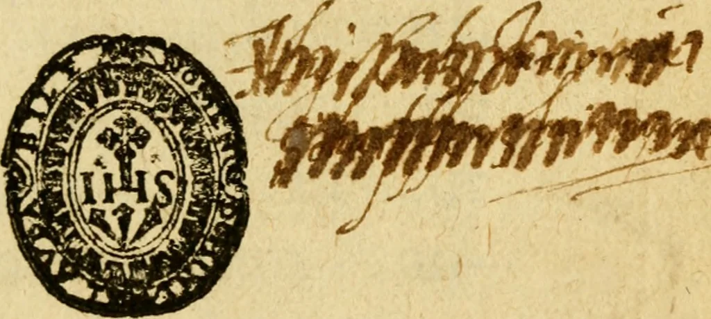 An illustration from Tituli Calvinistarum, collecti, in ordinem redacti, et explicati, 1614, leaf 4