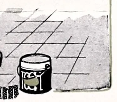 An illustration from Toch's cement filler and cement floor paint : make Portland cement floors everlasting : manufactured by Toch Bros. ... [etc.]., 1914, leaf 3
