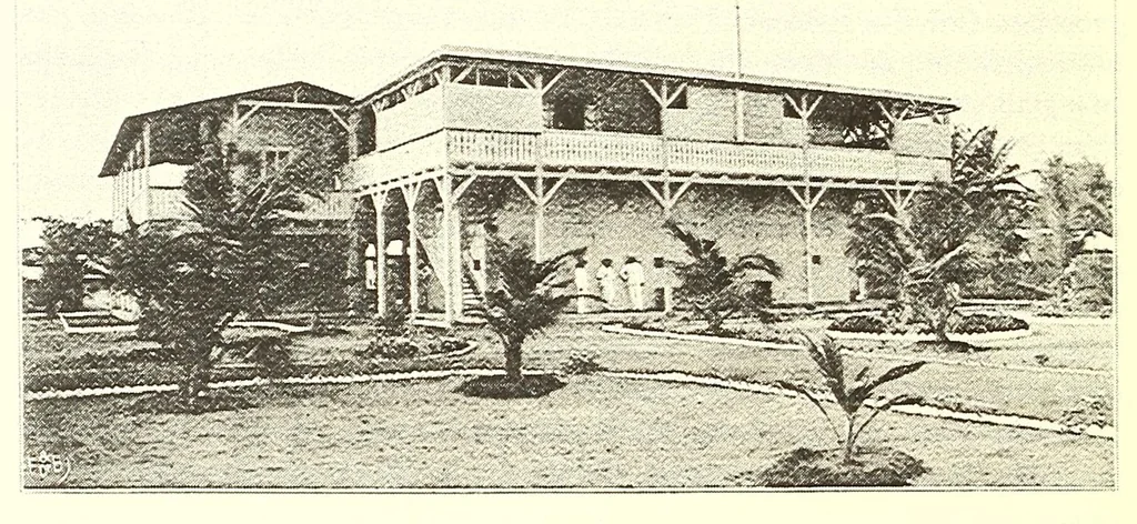 An illustration from Togo unter deutscher Flagge Reisebilder und Betrachtungen, 1899, leaf 58