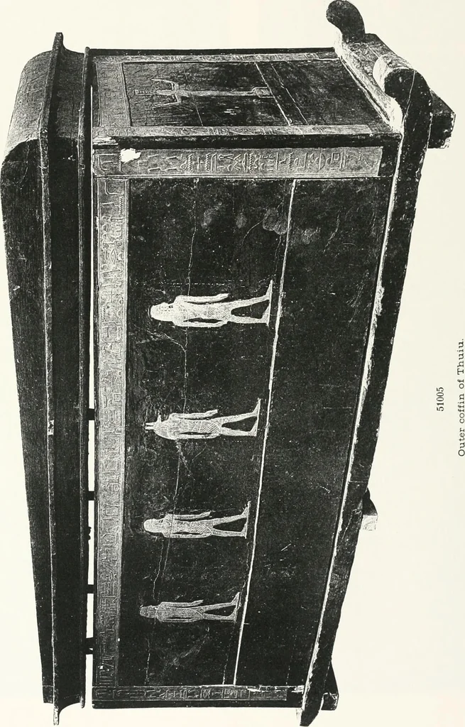 An illustration from Tomb of Yuaa and Thuiu, 1908, leaf 110
