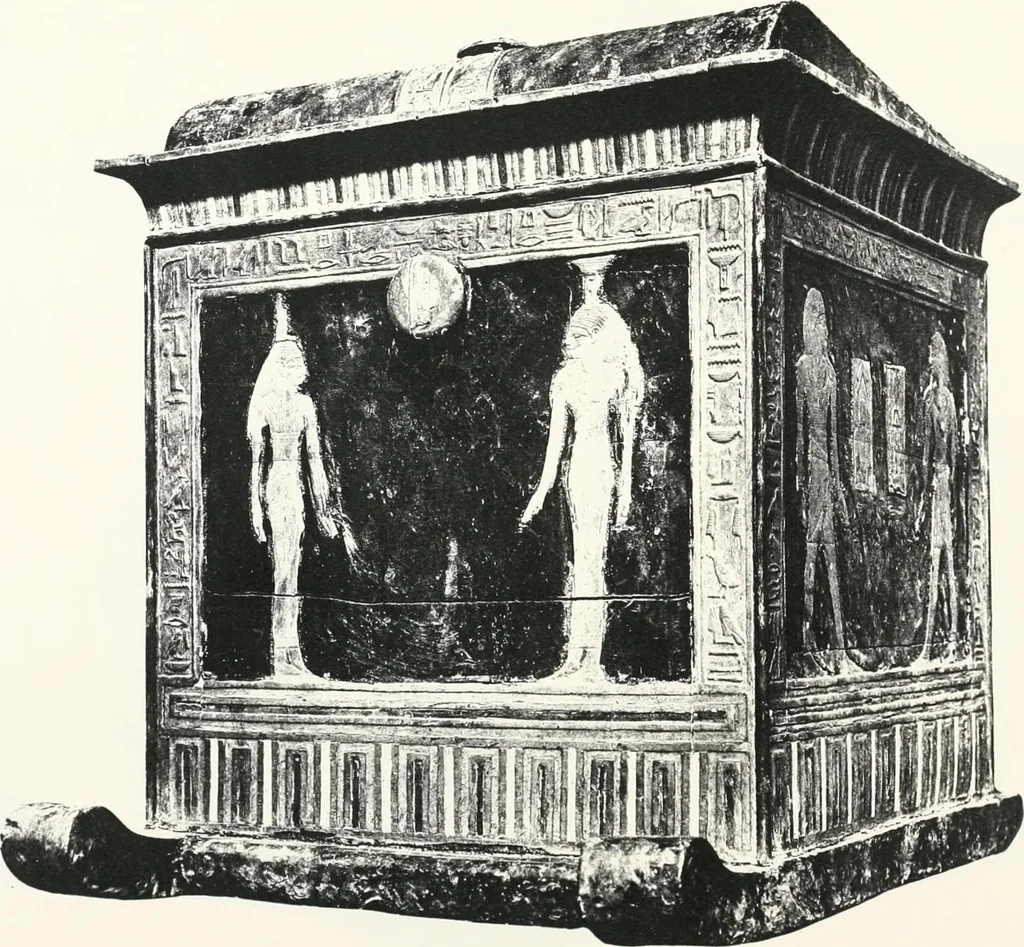 An illustration from Tomb of Yuaa and Thuiu, 1908, leaf 124