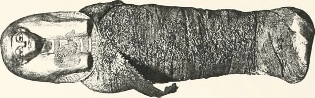 An illustration from Tomb of Yuaa and Thuiu, 1908, leaf 128