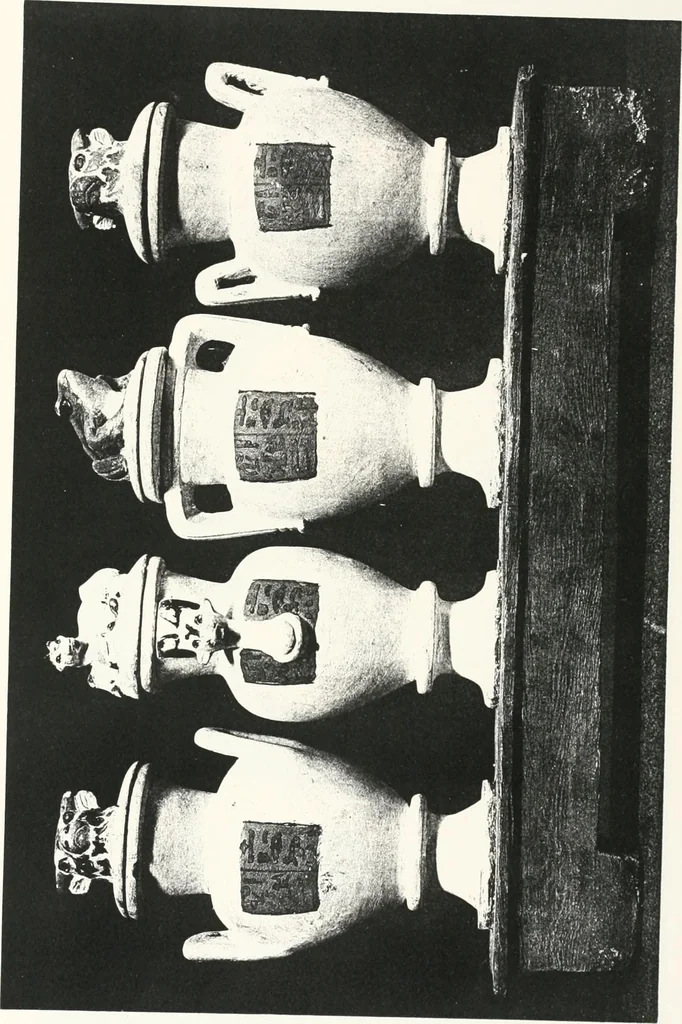 An illustration from Tomb of Yuaa and Thuiu, 1908, leaf 144
