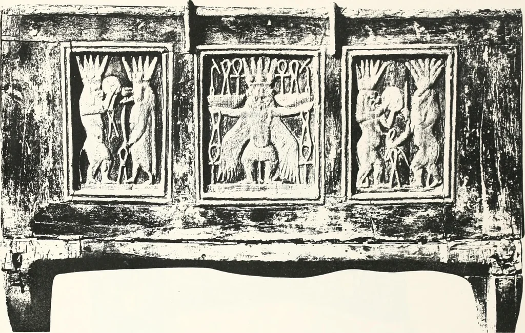 An illustration from Tomb of Yuaa and Thuiu, 1908, leaf 158