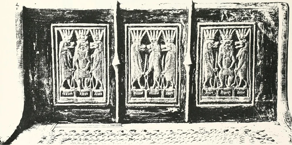 An illustration from Tomb of Yuaa and Thuiu, 1908, leaf 158