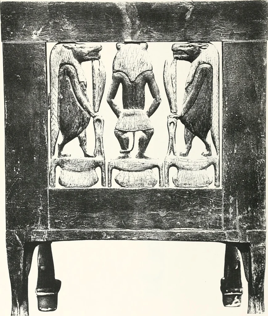 An illustration from Tomb of Yuaa and Thuiu, 1908, leaf 164