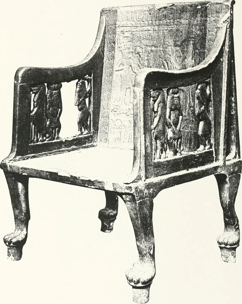An illustration from Tomb of Yuaa and Thuiu, 1908, leaf 166