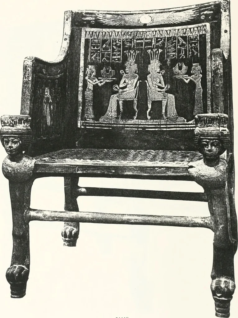 An illustration from Tomb of Yuaa and Thuiu, 1908, leaf 172