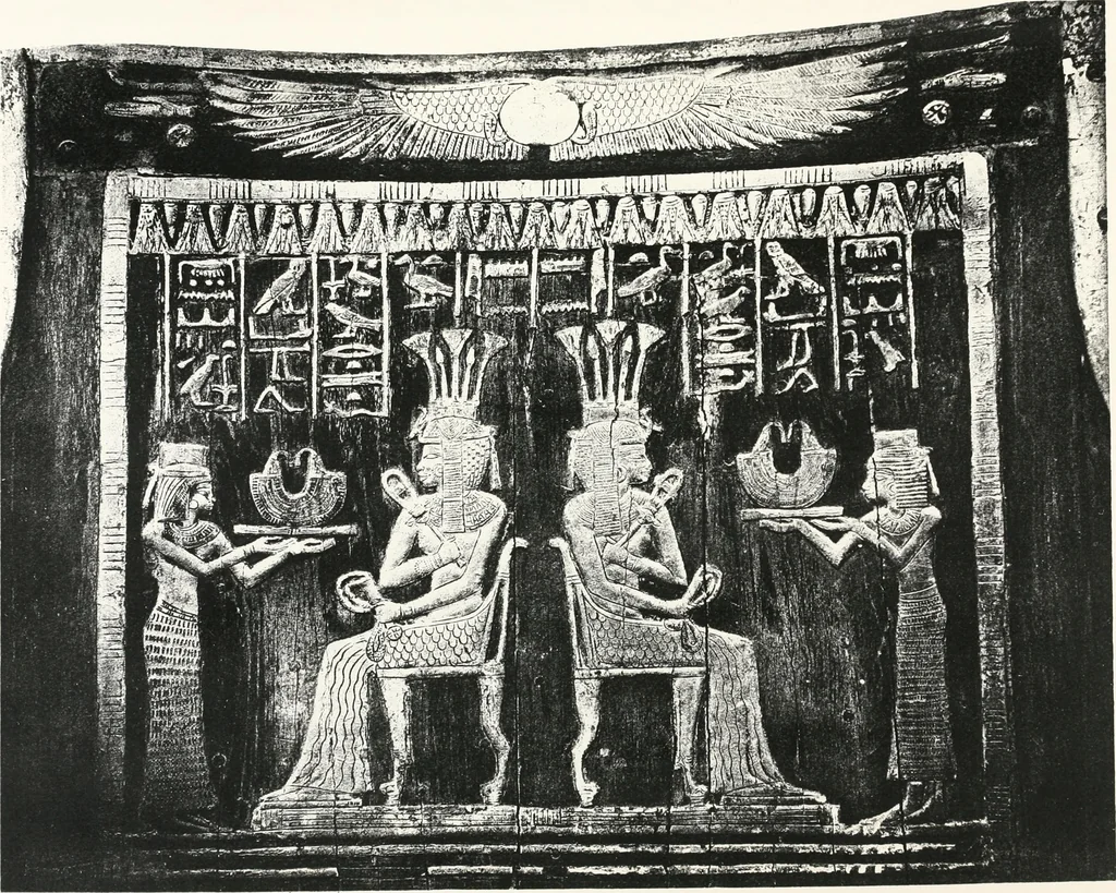 An illustration from Tomb of Yuaa and Thuiu, 1908, leaf 176