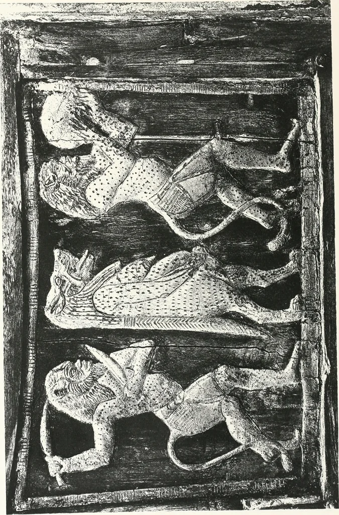 An illustration from Tomb of Yuaa and Thuiu, 1908, leaf 178