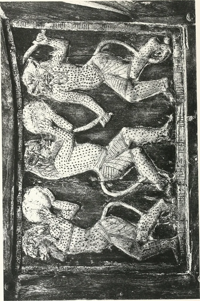 An illustration from Tomb of Yuaa and Thuiu, 1908, leaf 180