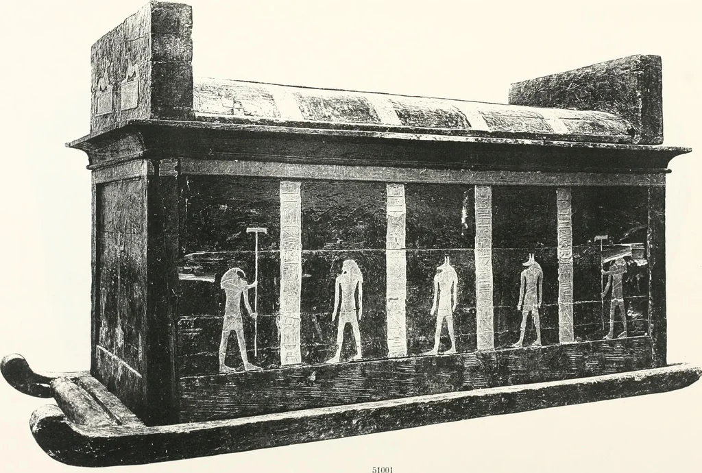 An illustration from Tomb of Yuaa and Thuiu, 1908, leaf 98