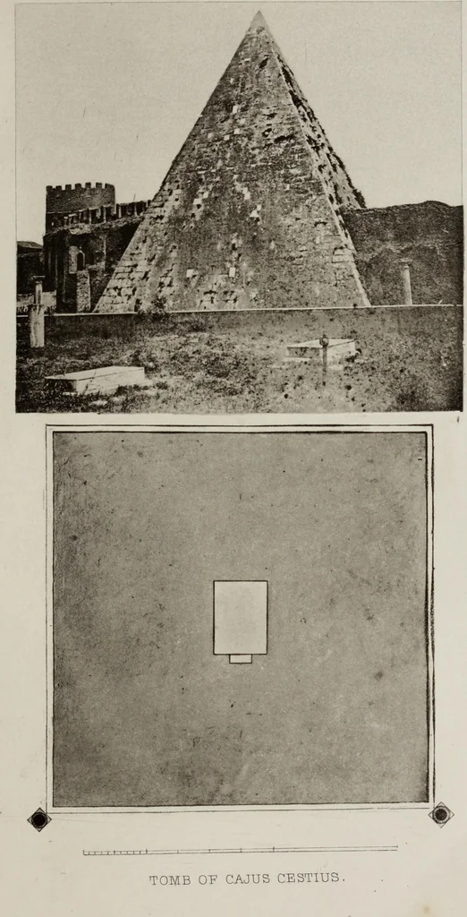 An illustration from Tombs in and near Rome ; Sculpture among the Greeks and Romans, mythology in funereal sculpture, and early Christian sculpture, 1877, leaf 102
